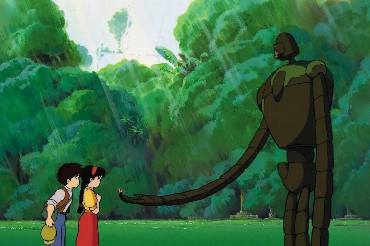 A still from “Castle in the Sky” (1986). Courtesy of Hayao Miyazaki.