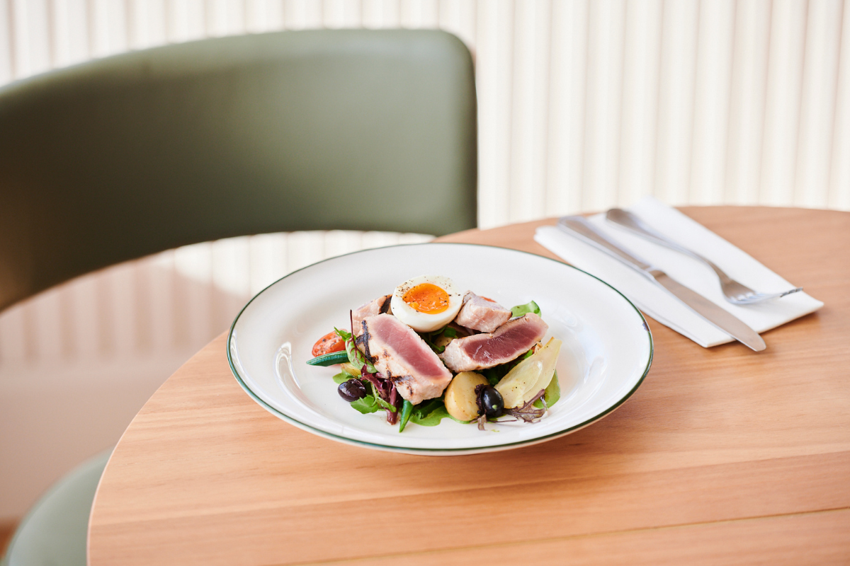 Matthew Ouwerkerk's Tuna Niçoise Salad. Photography by Ash St George.