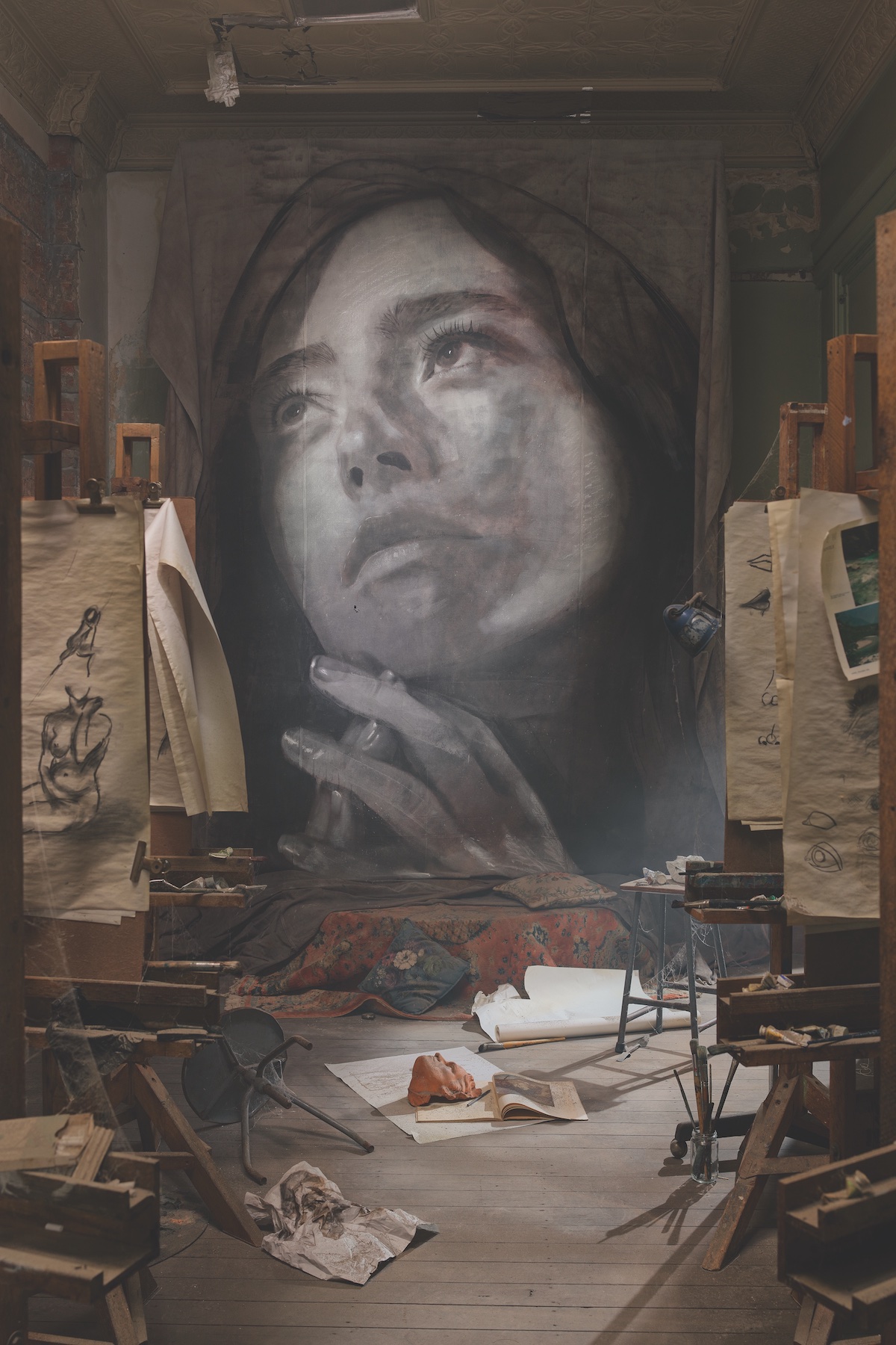 “The Art Room” (2022), Rone