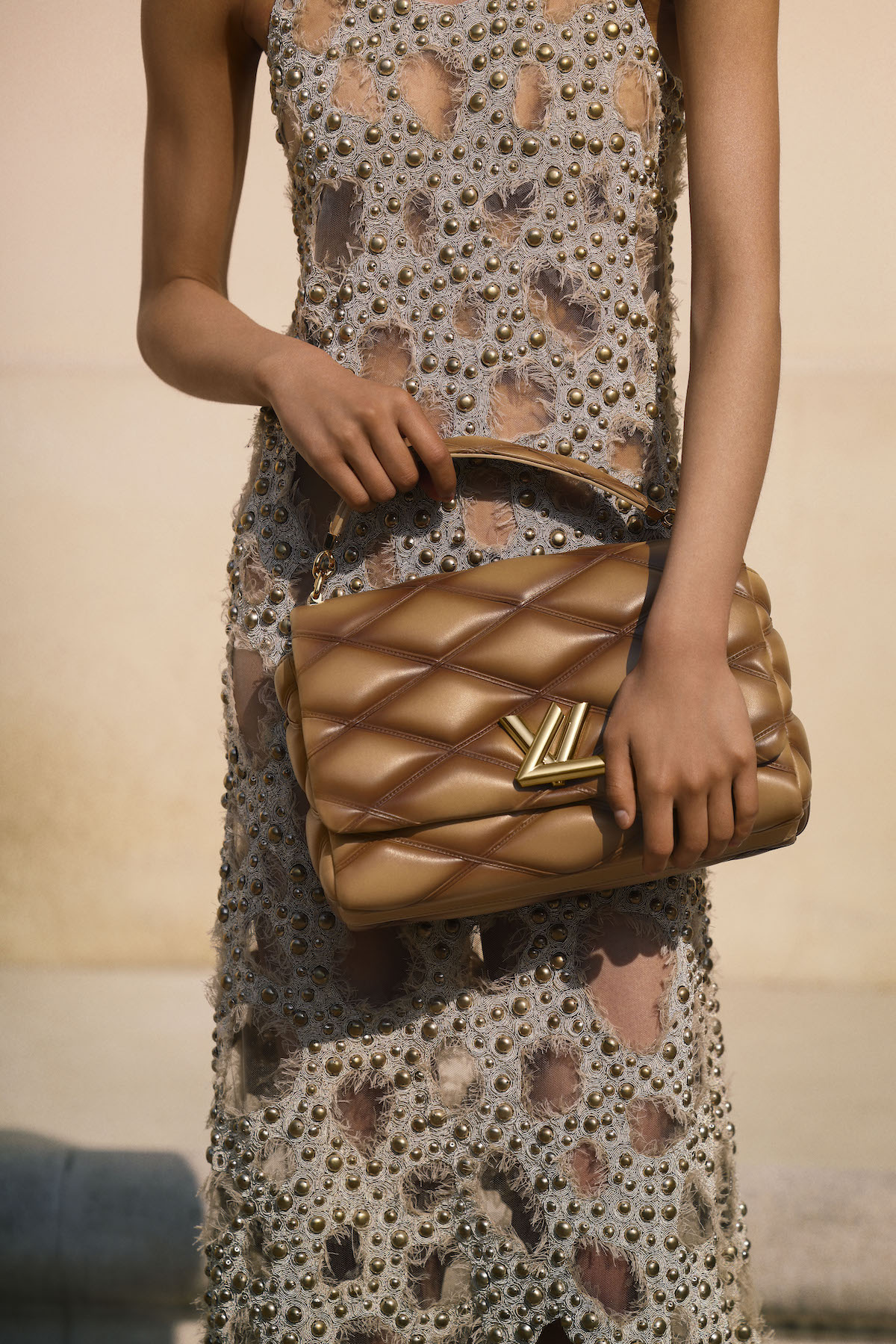 Louis Vuitton Ltd. Ed. Sunburst Crossbody Bag- Denim with Neo Pink
