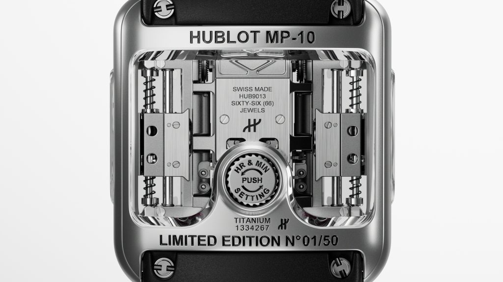 Hublot MP-10 Tourbillon Weight Energy System Titanium