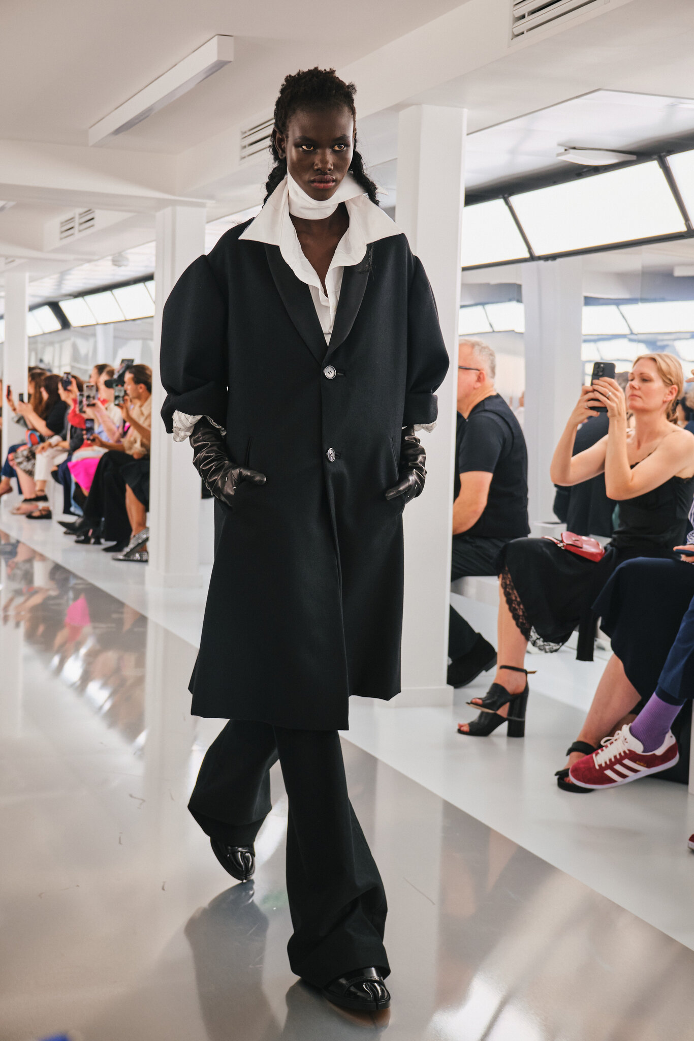 A look from Maison Margiela’s spring 2024 runway show.