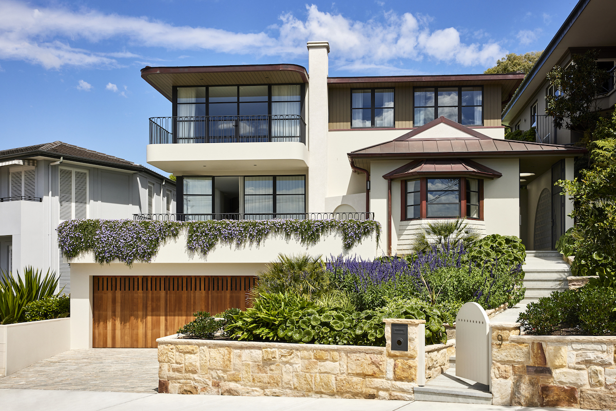 Helix Residence, perched on Sydney's lower north shore