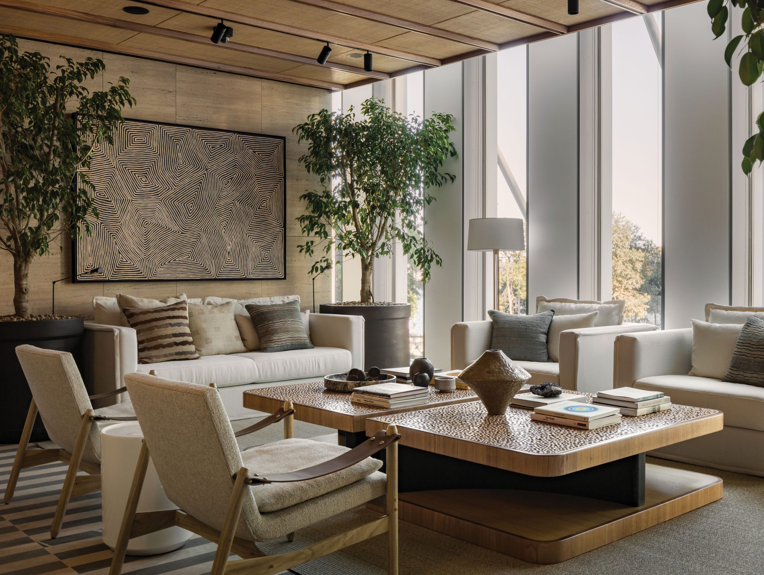 A relaxing space named the Orangery.