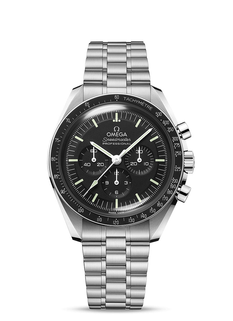 OMEGA-Speedmaster-Moonwatch-Professional-42-mm,-$10,400.00 Modern-day examples of the “Speedy”, or Moonwatch, remain largely faithful to the original.