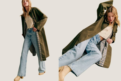 Cezanne Clyde trench coat