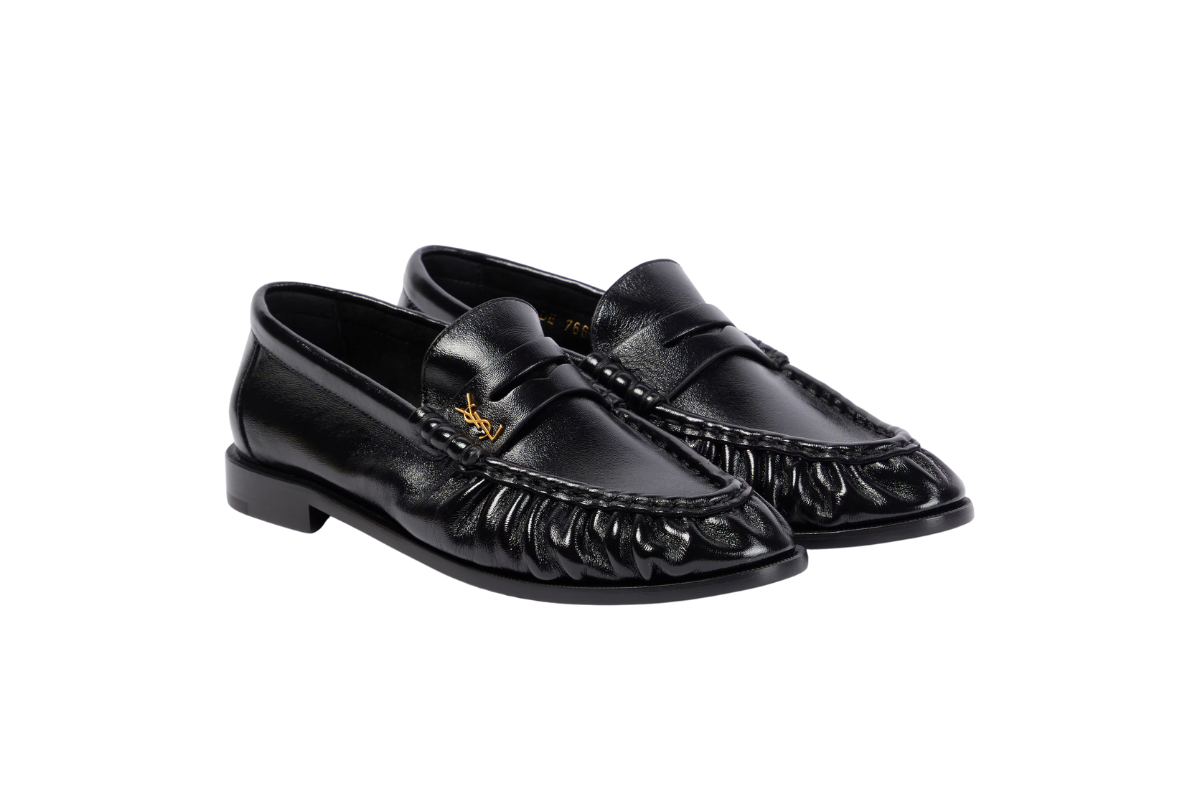 Saint Laurent Le Loafer in Shiny Leather